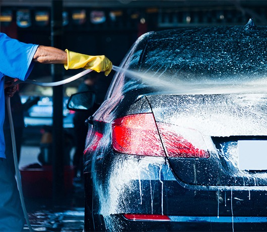 Lavado externo para carros