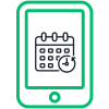 Icono de la reservación automatizada en línea de Autolab