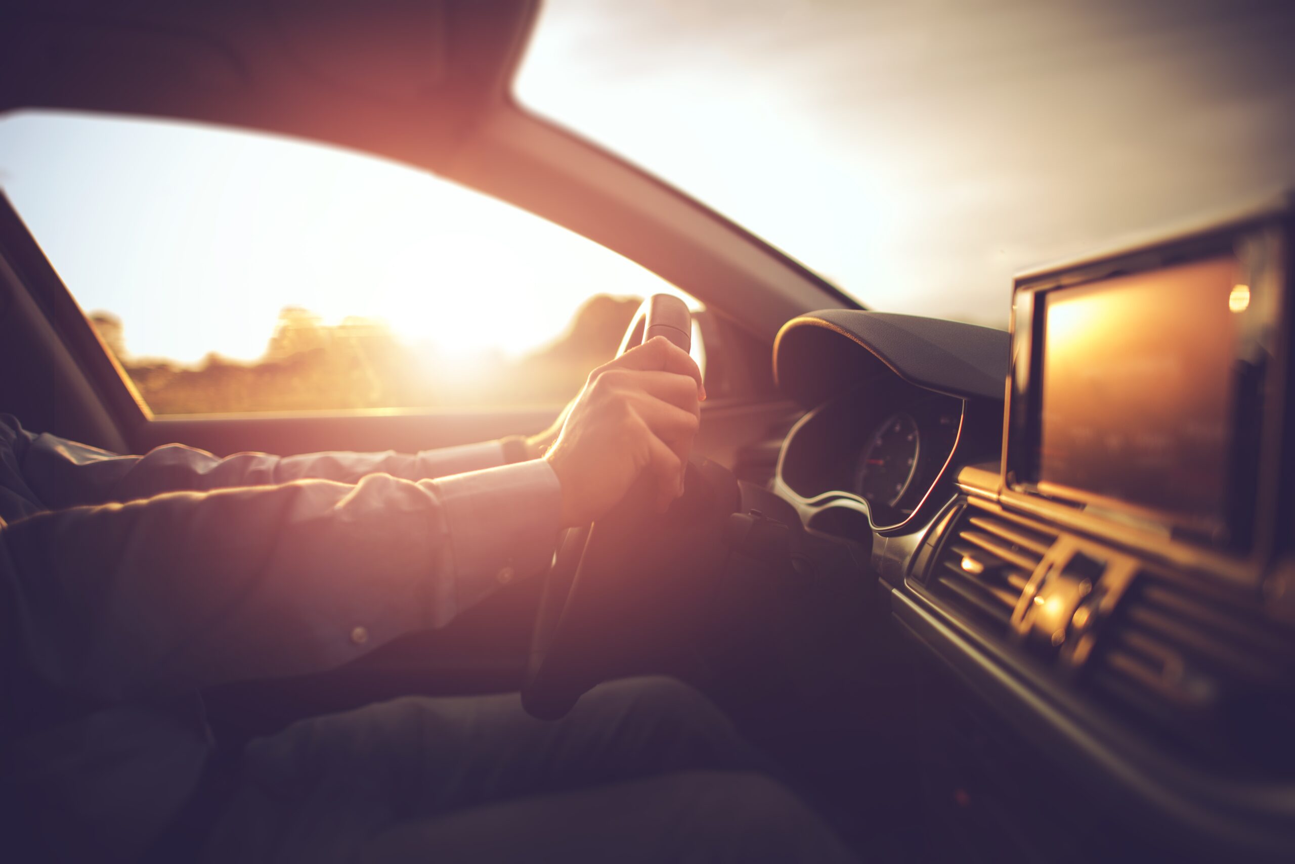 Car Driving in the Sun